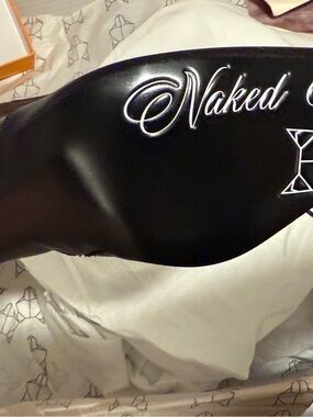Naked Wolfe Black Ankle Boots